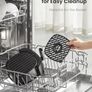 Compact 2L Air Fryer 12 Preset Menus, Adjustable Timer, 80-200 C Temperature Control, 1150W, Dishwasher-Safe Non-Stick Basket, BPA-Free, Space-Saving Design  Ideal for Small Kitchens Image 3