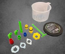 Dsd Tools No-spill Engine Oil Funnel Filler Kit