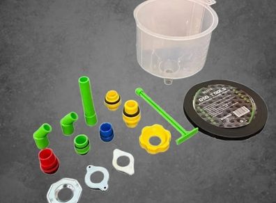 Dsd Tools No-spill Engine Oil Funnel Filler Kit