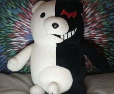 Large monokuma plushie