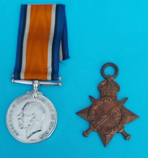 World War 1 Pair of War Medals to A.S.C.