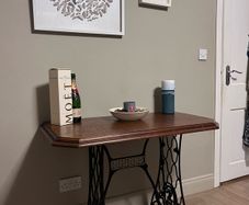Beautiful early 20th century singer table