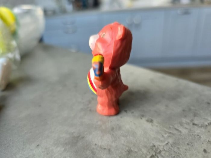 Cheer Bear Rainbow Carebear Mini Figure 1983-1984 Kenner A.G.C.