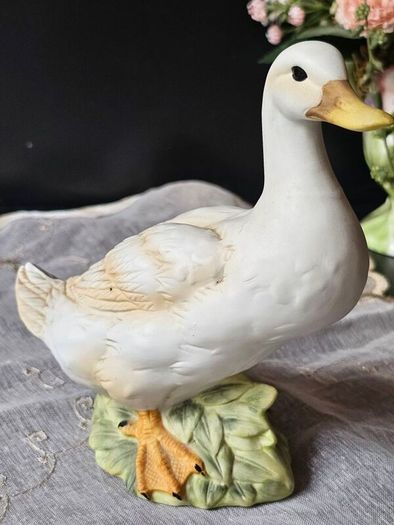 The Leonardo Collection Ceramic White Duck Ornament