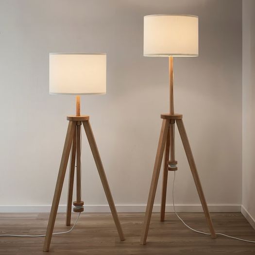 Set of IKEA adjustable lamps