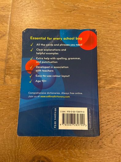 Collins School English Dictionary