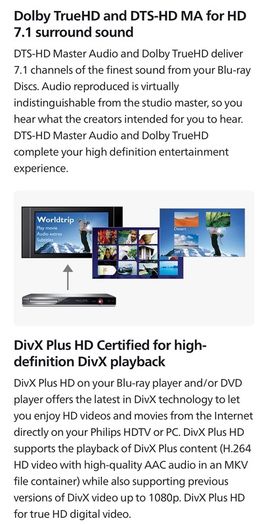 Philips Blu-ray/DVD Player + Movie Collection Bundle