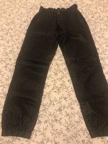 women's "leather" trousers size M