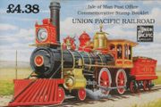 1992 - Isle of Man - Construction of Union Pacific Railroad Stamp Booklet (MNH)