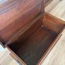 Table  and wooden trunk. Image 4