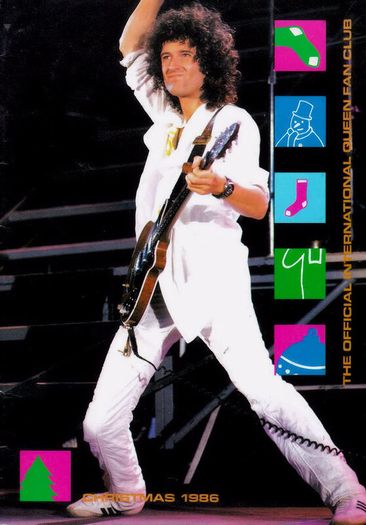 Queen Fan Club Magazines 1986 X 4 - Spring, Summer, Autumn & Christmas