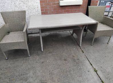 rattan garden set