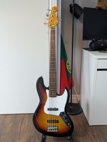SX Vintage 5-String Bass Guitar