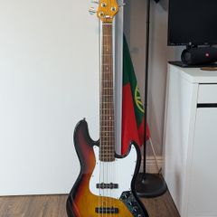 SX Vintage 5-String Bass Guitar