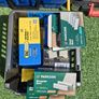compressor spray gun new 2 tac guns boxes of staples and tacks. 1 dust gun Image 5