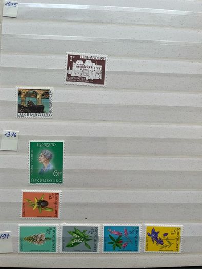 Stamps album LUXEMBURG