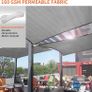 Sun Shade Sail Waterproof Rectangle UV Block 98% Patio Canopy Outdoor with 4 Ropes Sun Sail Shades for Garden/Yard/Beach/Pool/Terrace/Balcony 2x3m MULTIPLE COLOURS AVAILABLE (FREE POSTAGE) Image 5