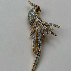 Vintage Bird Brooch