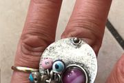 funky ring with dragon fly