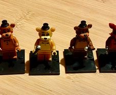 8 x Five Nights at Freddys mini Figures FNAF