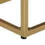 Sideboard Black and Gold 110x30x75 cm Image 7