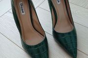 Green Dune court shoes