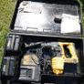 Dewalt DC222 SDS Cordless Drill 24V With 2 Battery and Box  in working order Image 8