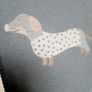 Dachshund print scarf 2 BNWT Image 6