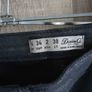 New shiny leather look black pants size fits UK 6 and 8 Image 4