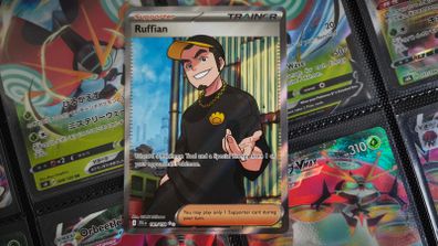 Ruffian ! Ultra Rare ! from Journey Together Set ! 2025 ! Pokemon Card !