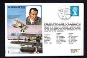 1976 Great Britain Illustrated Cover Commemorating 60th Anniversary of the Great Sopwith (setting of British Hight Record) tying 6 1/2d Machin