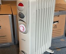 Mistral 9 fins oil radiator with timer