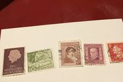 5 World stamps