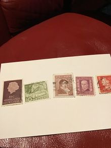 5 World stamps