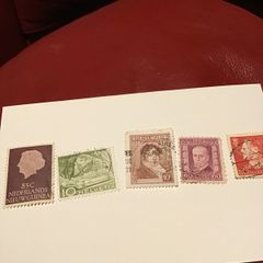 5 World stamps