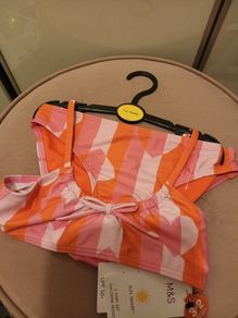 Marks and Spencer girls swimwear 2 piece set