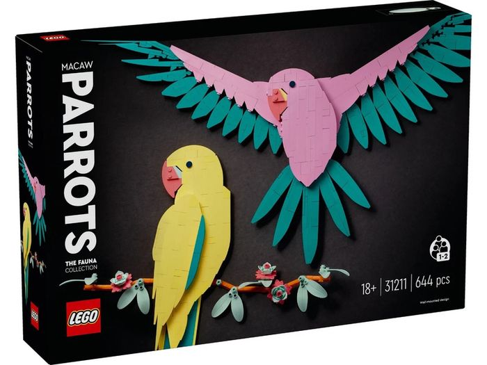 LEGO  ART 31211 the fauna collection - macaws - new & original packaging