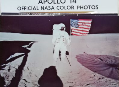 1971 Apollo 14 official NASA colour photos (X10)