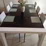 Calligaris dining table and 6 chairs Image 6
