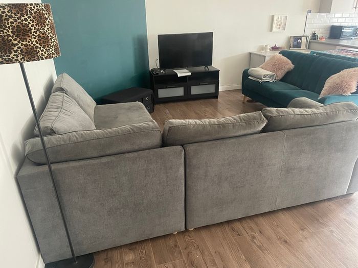 L shaped sofa