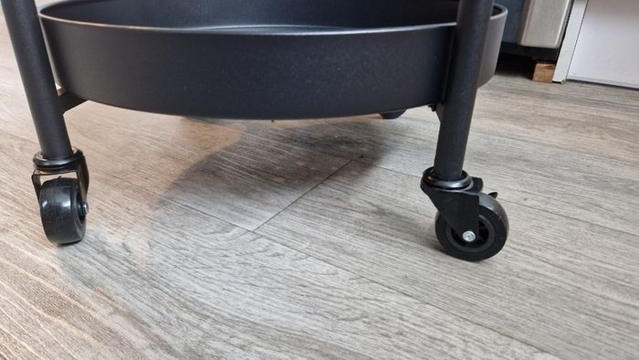 Metal bar trolley