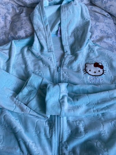 Hello Kitty velour loungewear or sleepwear