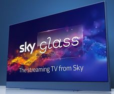 SKY Glass Ocean Blue 43'
