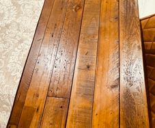 Reclaimed wood dining table
