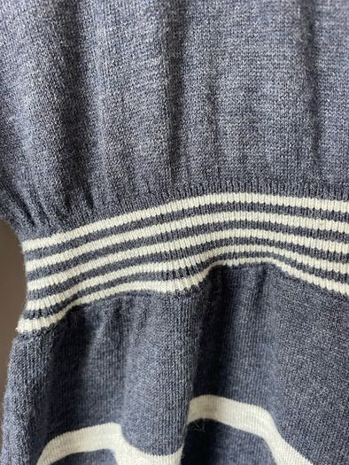 jumper  Bnwt size 12 stripe scoop neck hollister inspired