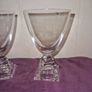 Set of 2 transparent Cristal d'Arques glasses by J.G. Durand Image 5