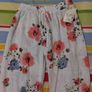 White Floral Cotton Trousers New With Tags Image 7
