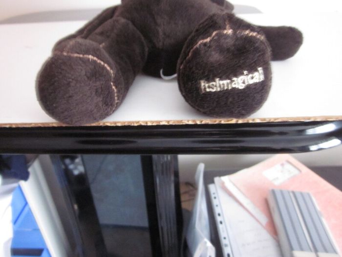 Mouse ItsImagical Brown Plush Toy/Gold stitch
