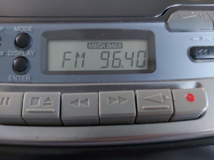 SONY CD, Radio, Cassette-Corder, Model No. CFD-S01, everything working great and in like new condition
