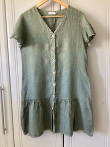 Actuelle linen dress, 10-12 uk